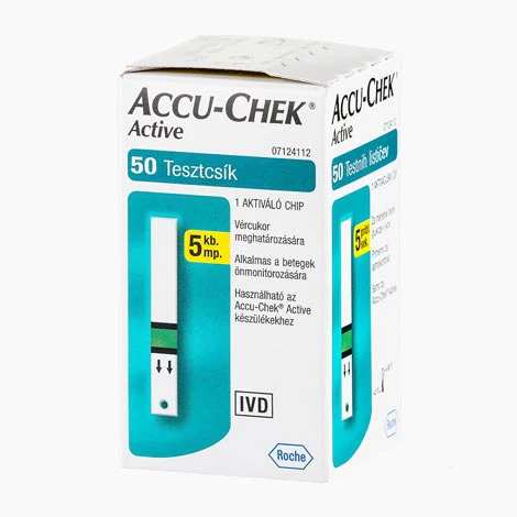 Accu-Chek Active Glucose vércukorszintmérő csík 50 db - Image 2