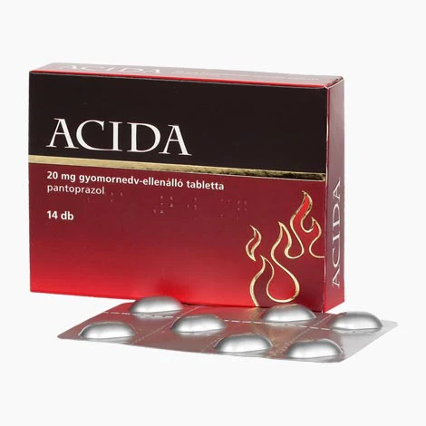 ACIDA 20 mg gyomornedv-ellenálló tabletta 14 db - Image 2