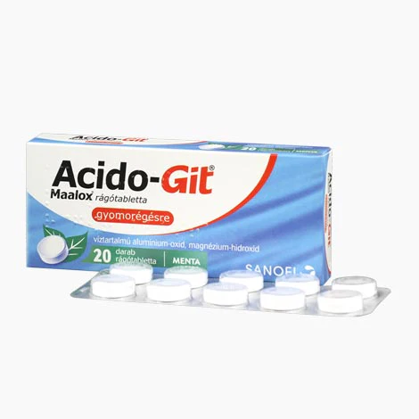 Acido-GIT Maalox rágótabletta 20 db - Image 2