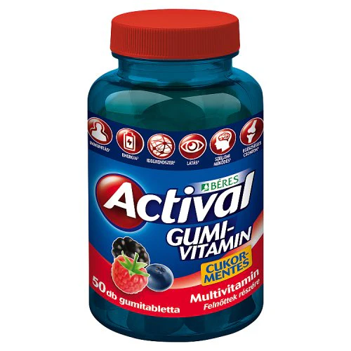Actival FelnĆtt gumivitamin 50 db