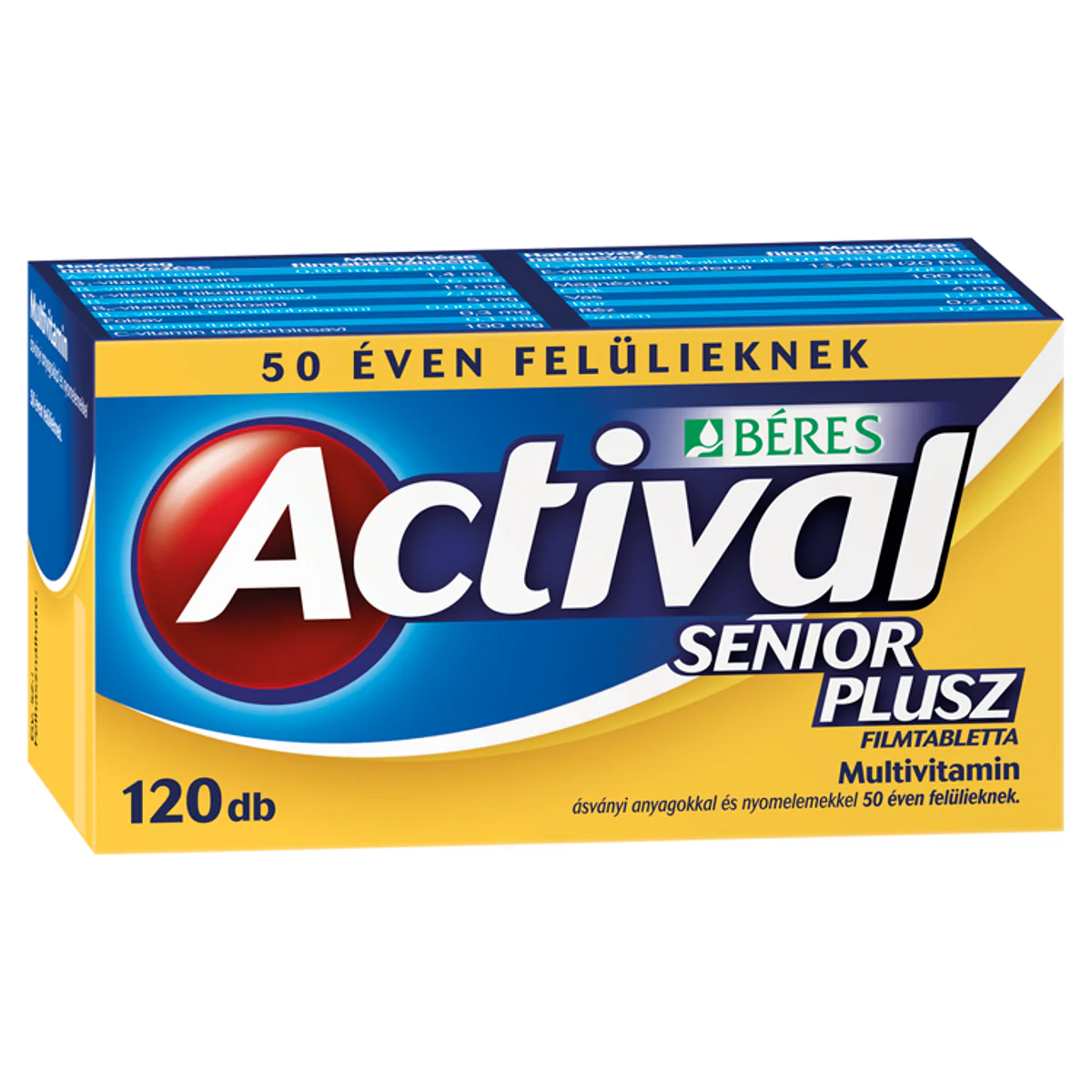 Actival SENIOR PLUSZ filmtabletta 120 db - Image 5
