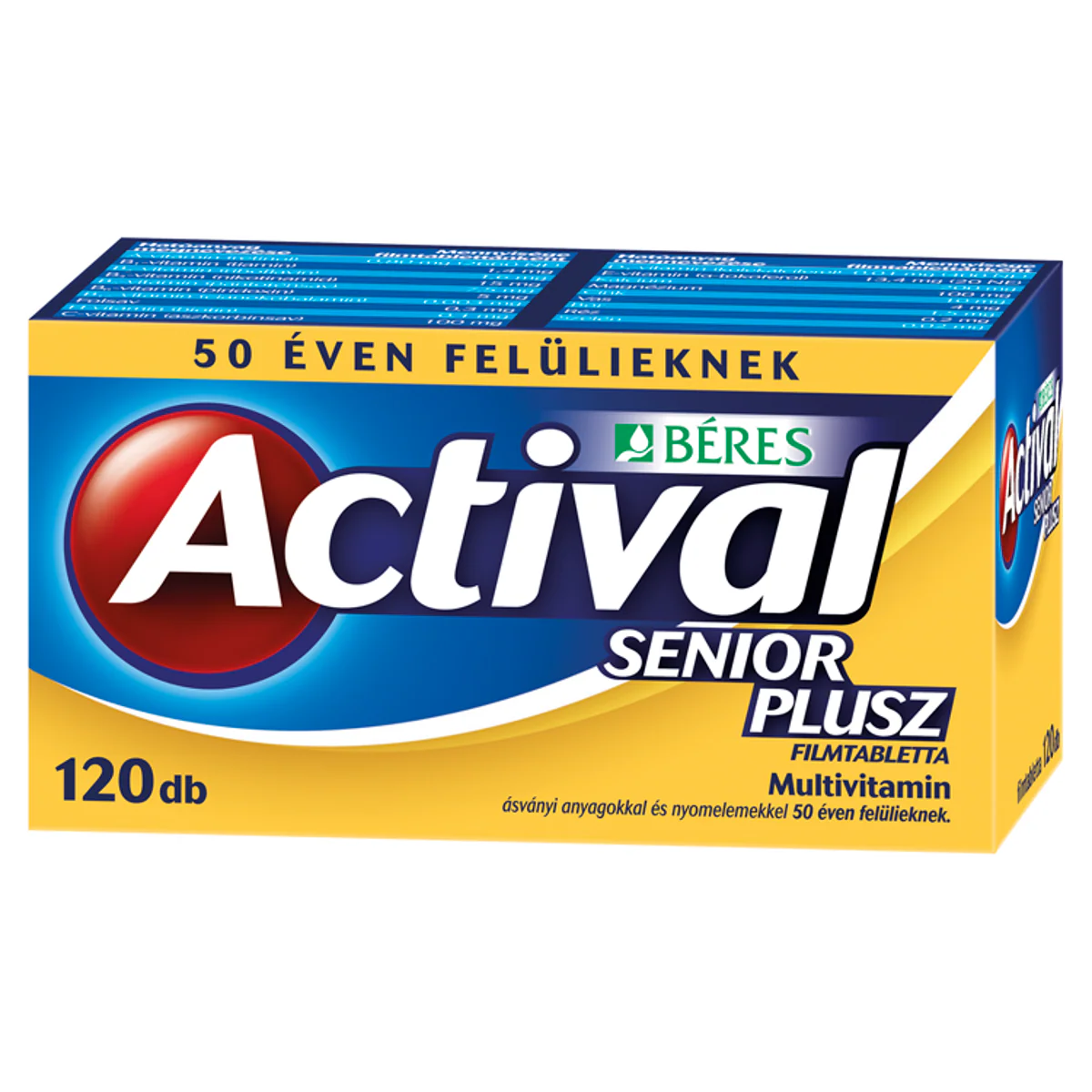 Actival SENIOR PLUSZ filmtabletta 120 db - Image 6