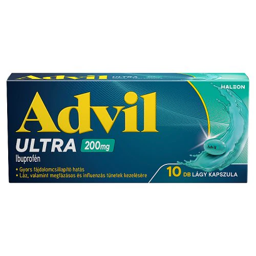 Advil Ultra lágyzselatin kapszula 10 db