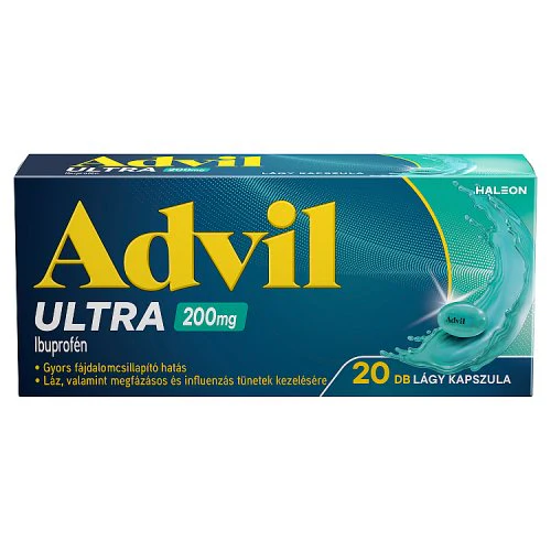 Advil Ultra lágyzselatin kapszula 20 db