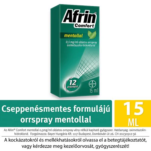 Afrin Comfort mentollal orrspray 15 ml - Image 2