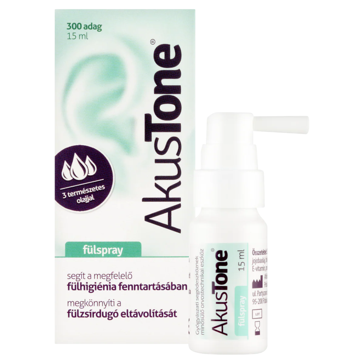 Akustone fülspray 15ml - Image 12