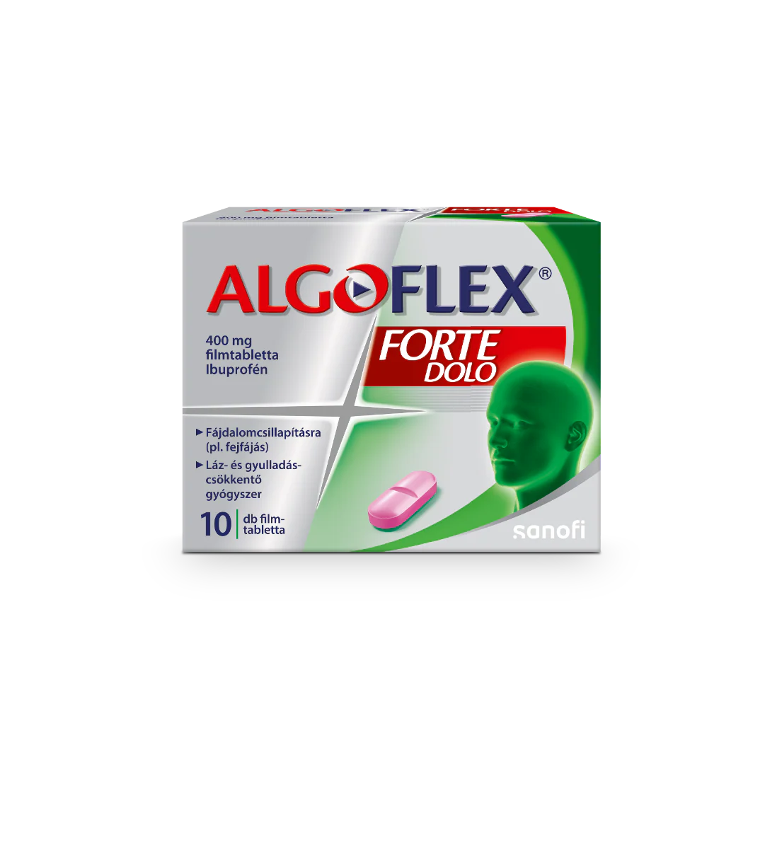 Algoflex Forte Dolo 400 mg filmtabletta 10 db