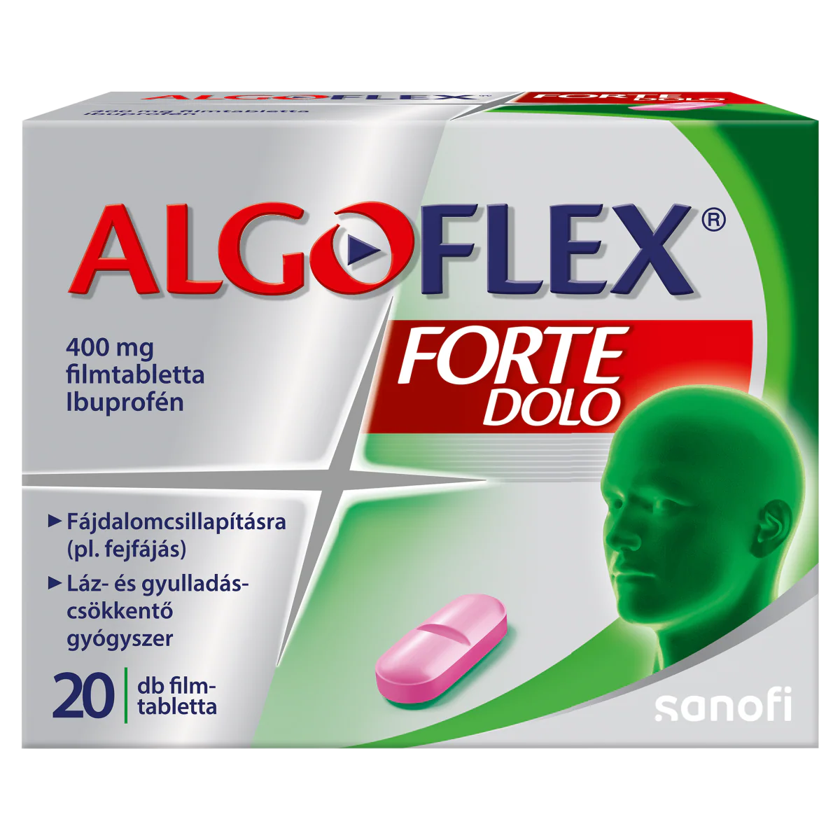 Algoflex Forte Dolo 400 mg filmtabletta 20 db - Image 10