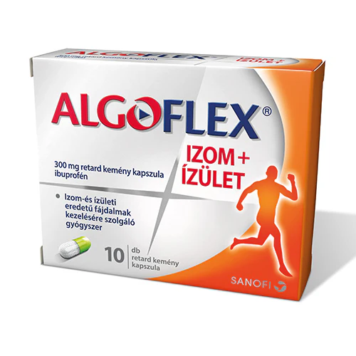 Algoflex Izom+ízület 300 mg retard kemény kapszula 10 db
