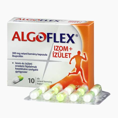 Algoflex Izom+ízület 300 mg retard kemény kapszula 10 db - Image 2