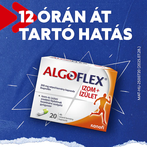 Algoflex Izom+ízület 300 mg retard kemény kapszula 20 db - Image 2
