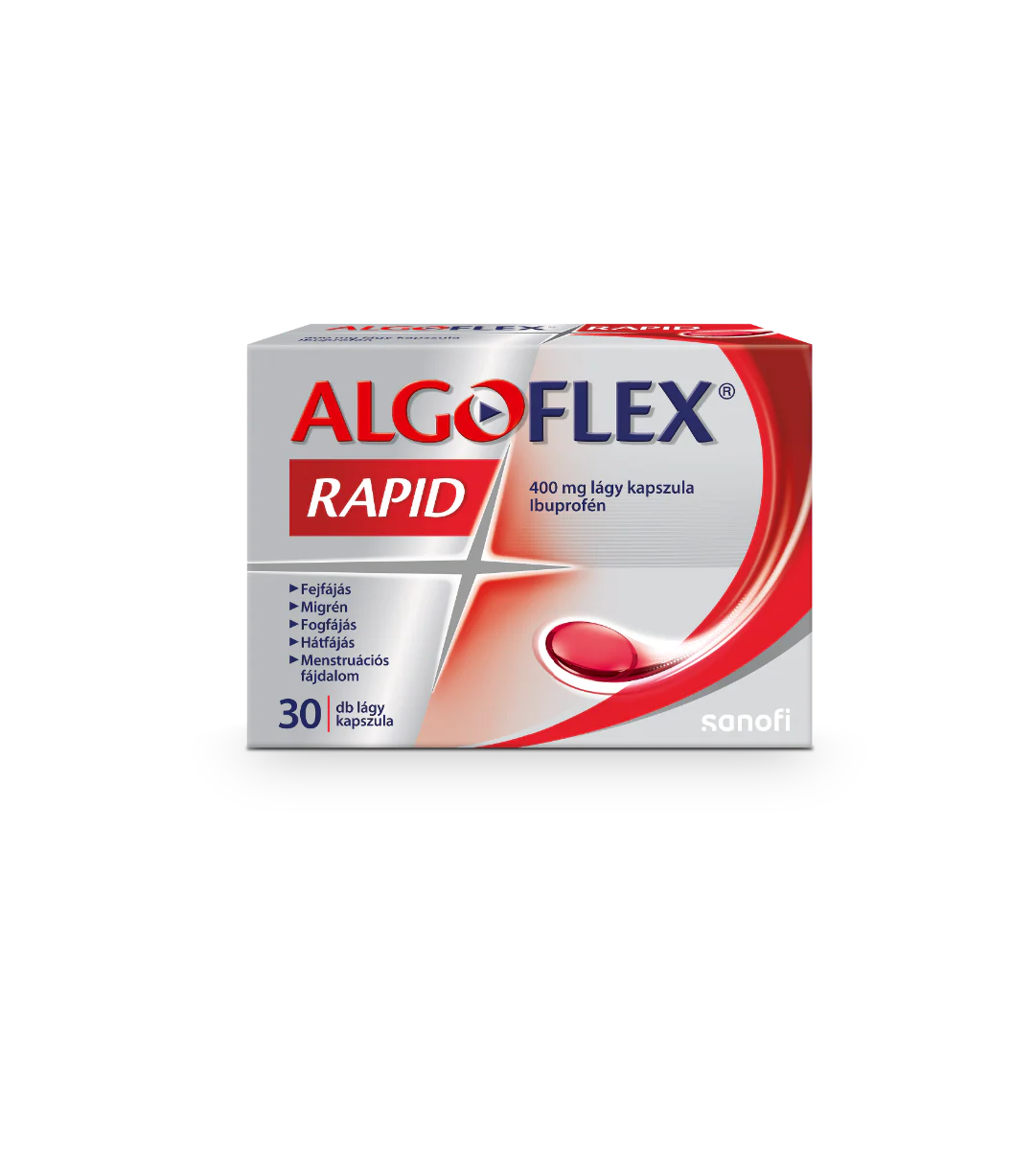 Algoflex Rapid 400 mg kapszula 30 db