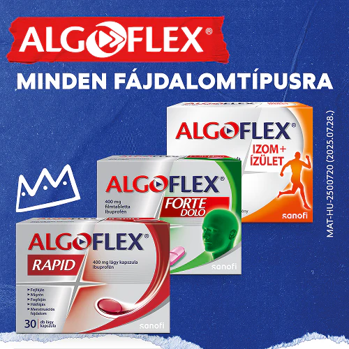 Algoflex Rapid 400 mg kapszula 30 db - Image 6