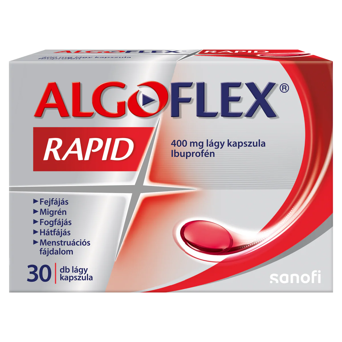 Algoflex Rapid 400 mg kapszula 30 db - Image 8