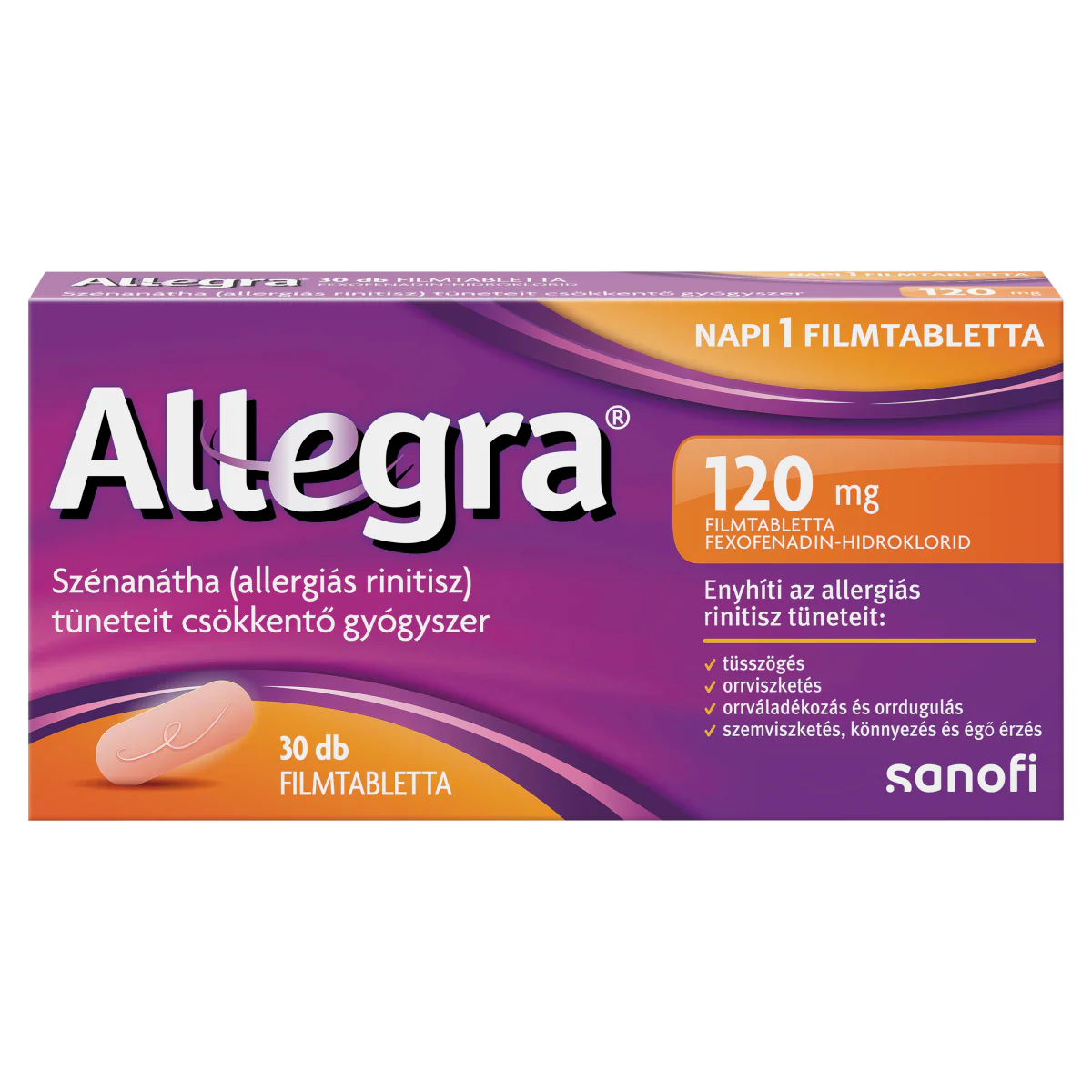 Allegra 120 mg filmtabletta 30 db - Image 9