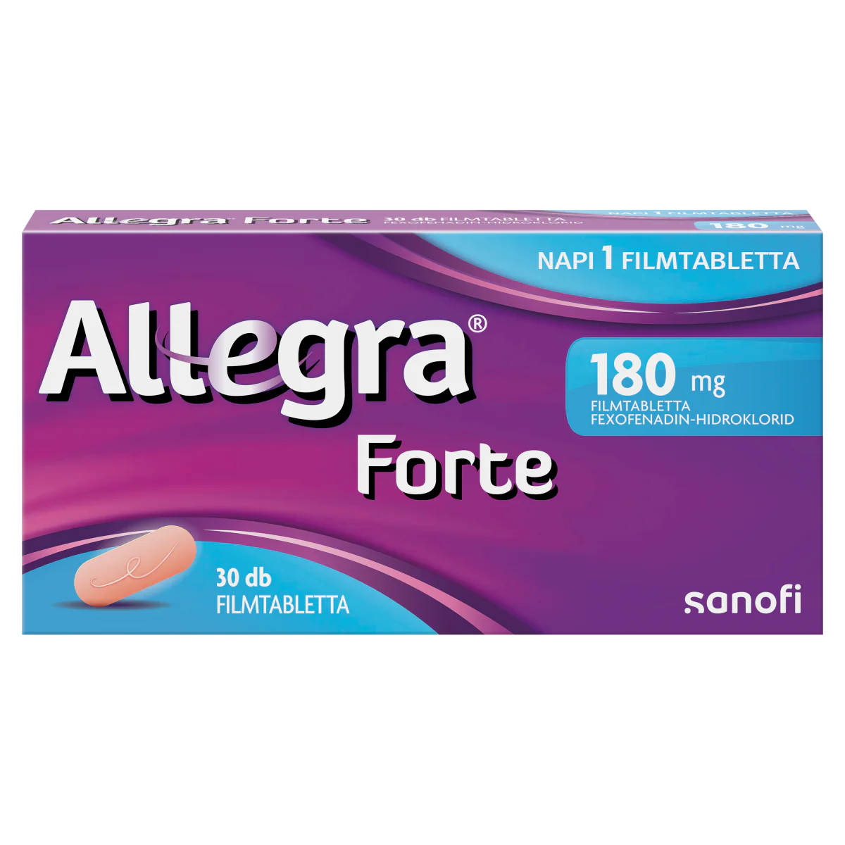 Allegra Forte 180 mg filmtabletta 30 db - Image 7
