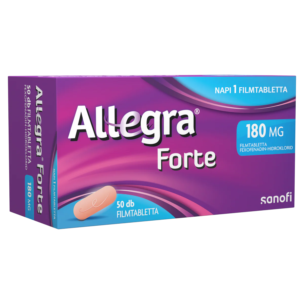Allegra Forte 180 mg filmtabletta 50 db - Image 8