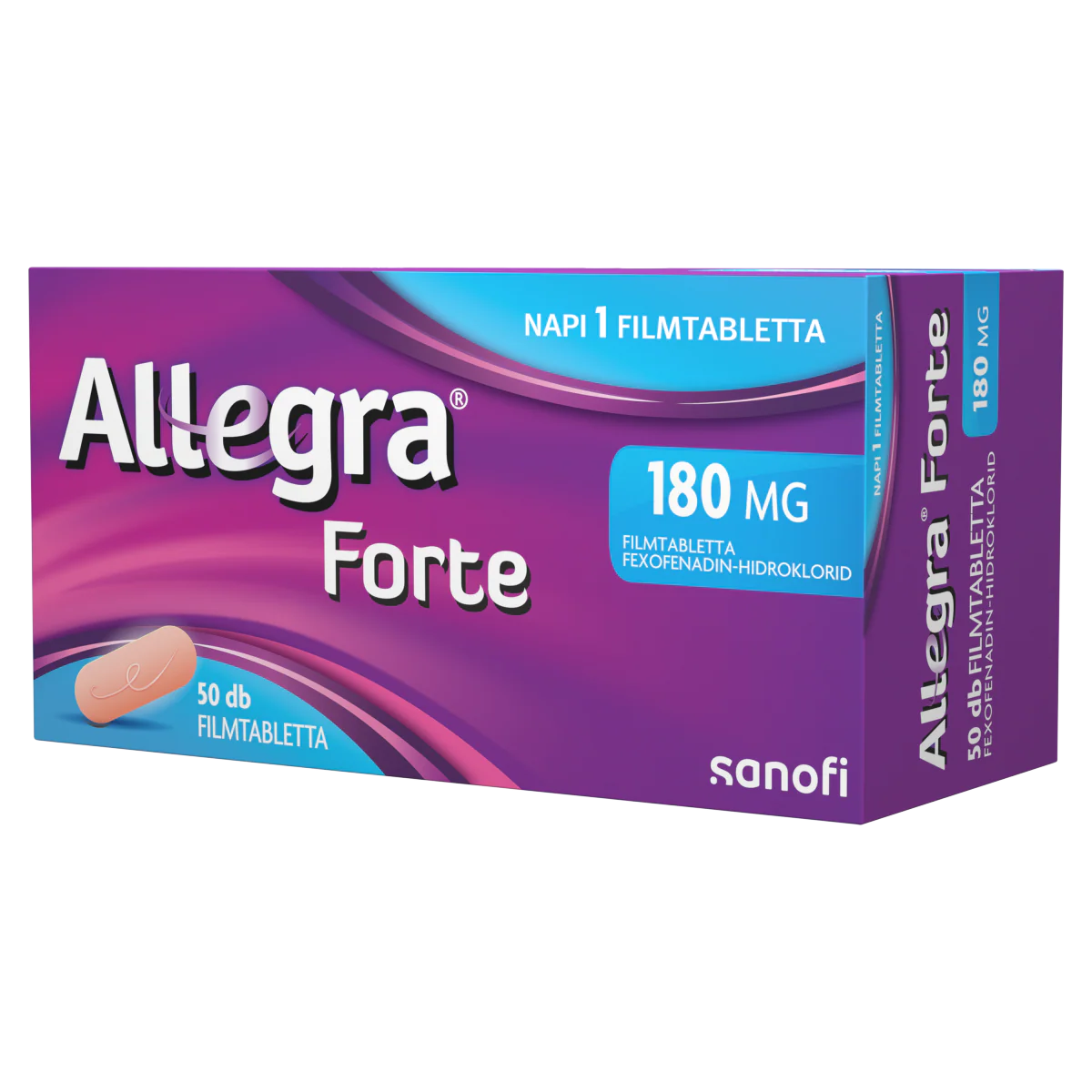 Allegra Forte 180 mg filmtabletta 50 db - Image 9