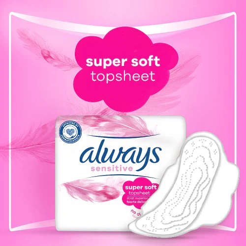 Always Ultra normál plus sensitive betét 10 db - Image 3