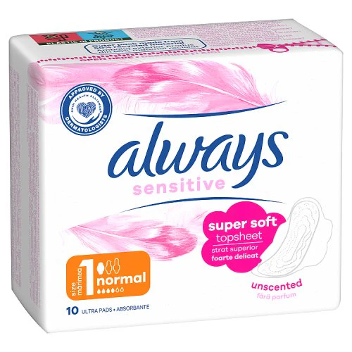 Always Ultra normál plus sensitive betét 10 db - Image 5