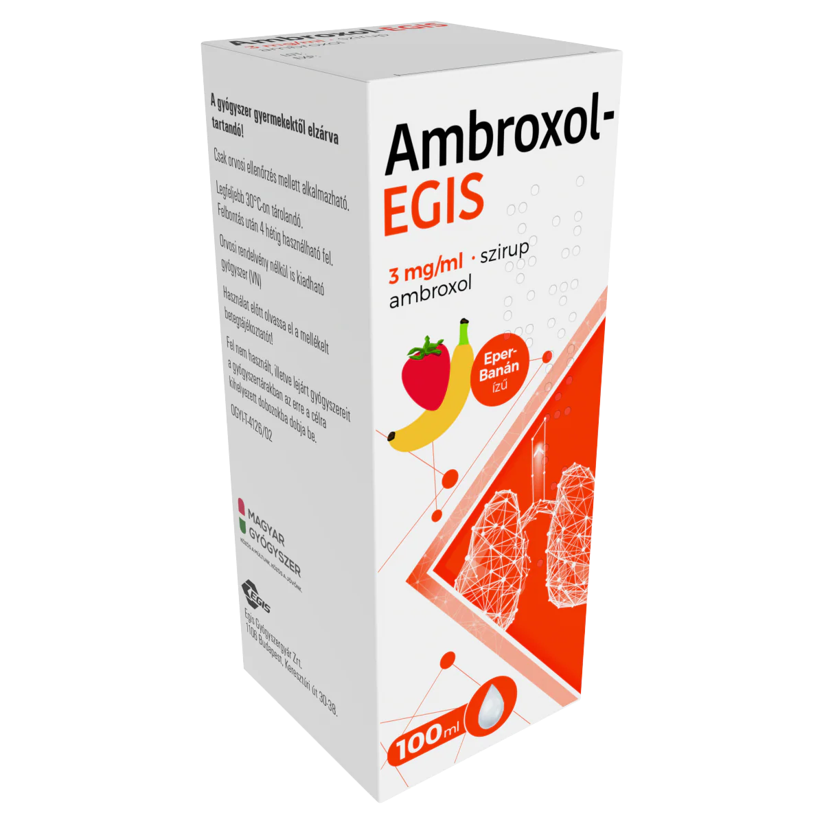 Ambroxol-Egis 3 mg/ml szirup 100ml - Image 3