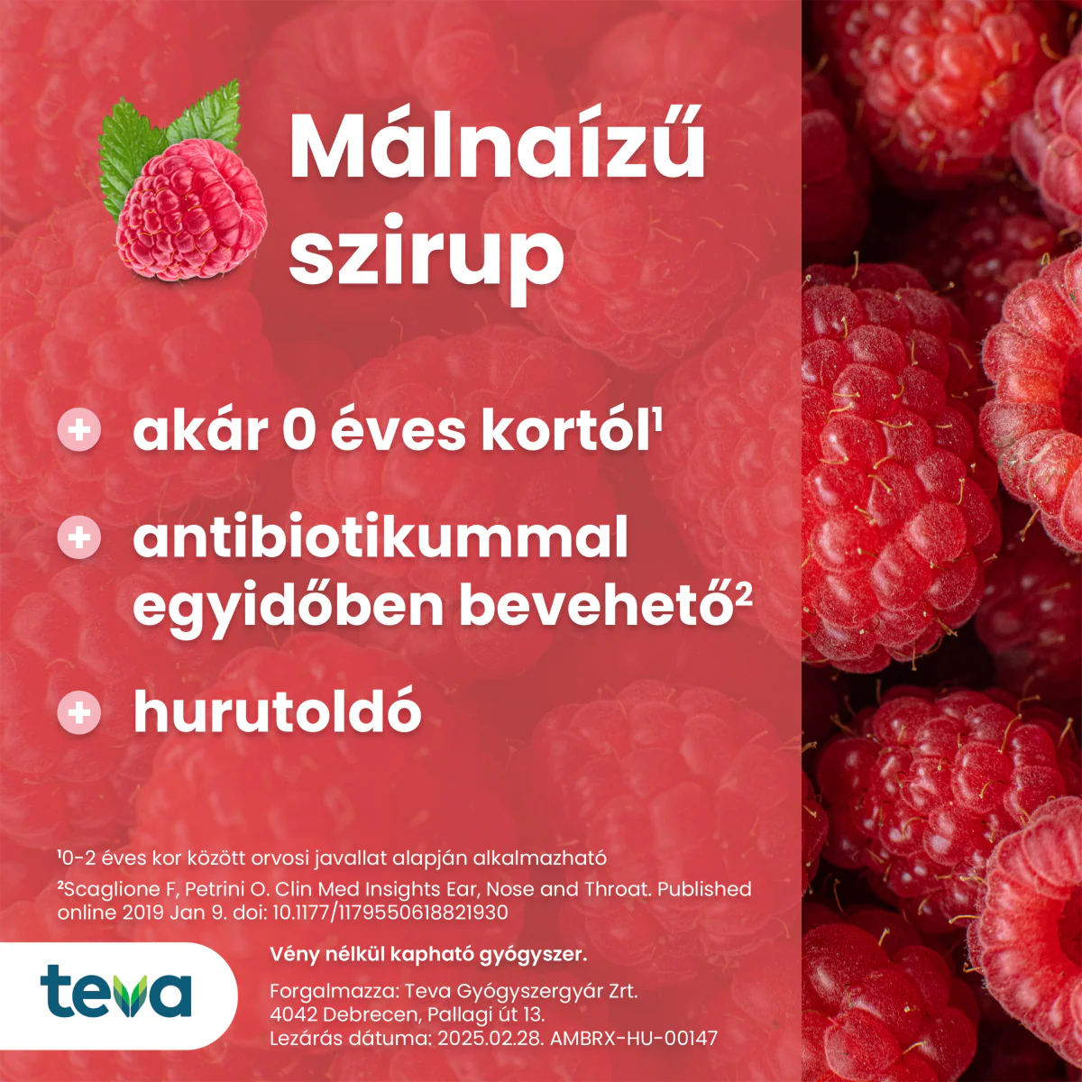 Ambroxol-TEVA 3 mg/ml szirup + szájfecskendő 100ml - Image 10