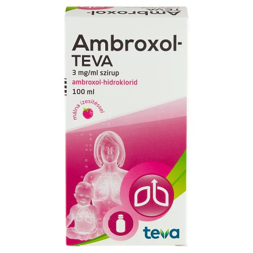 Ambroxol-TEVA 3 mg/ml szirup + szájfecskendő 100ml - Image 2