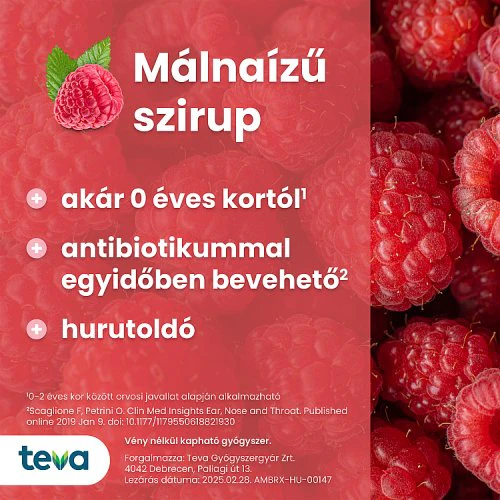 Ambroxol-TEVA 3 mg/ml szirup + szájfecskendő 100ml - Image 4