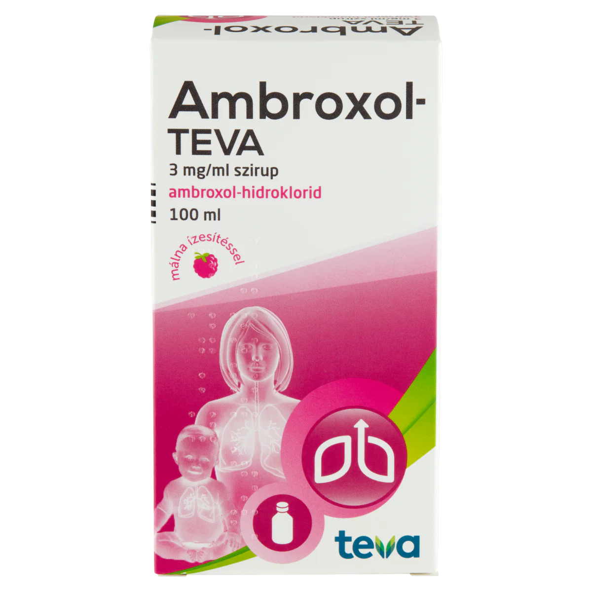 Ambroxol-TEVA 3 mg/ml szirup + szájfecskendő 100ml - Image 7