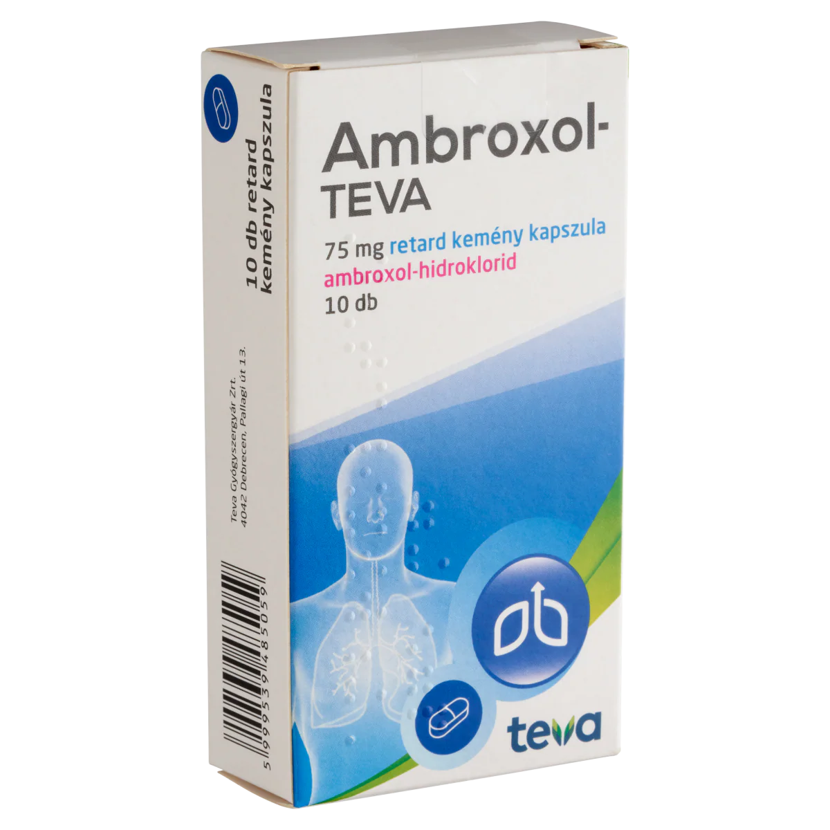 Ambroxol-Teva 75 mg retard kemény kapszula 10x - Image 11