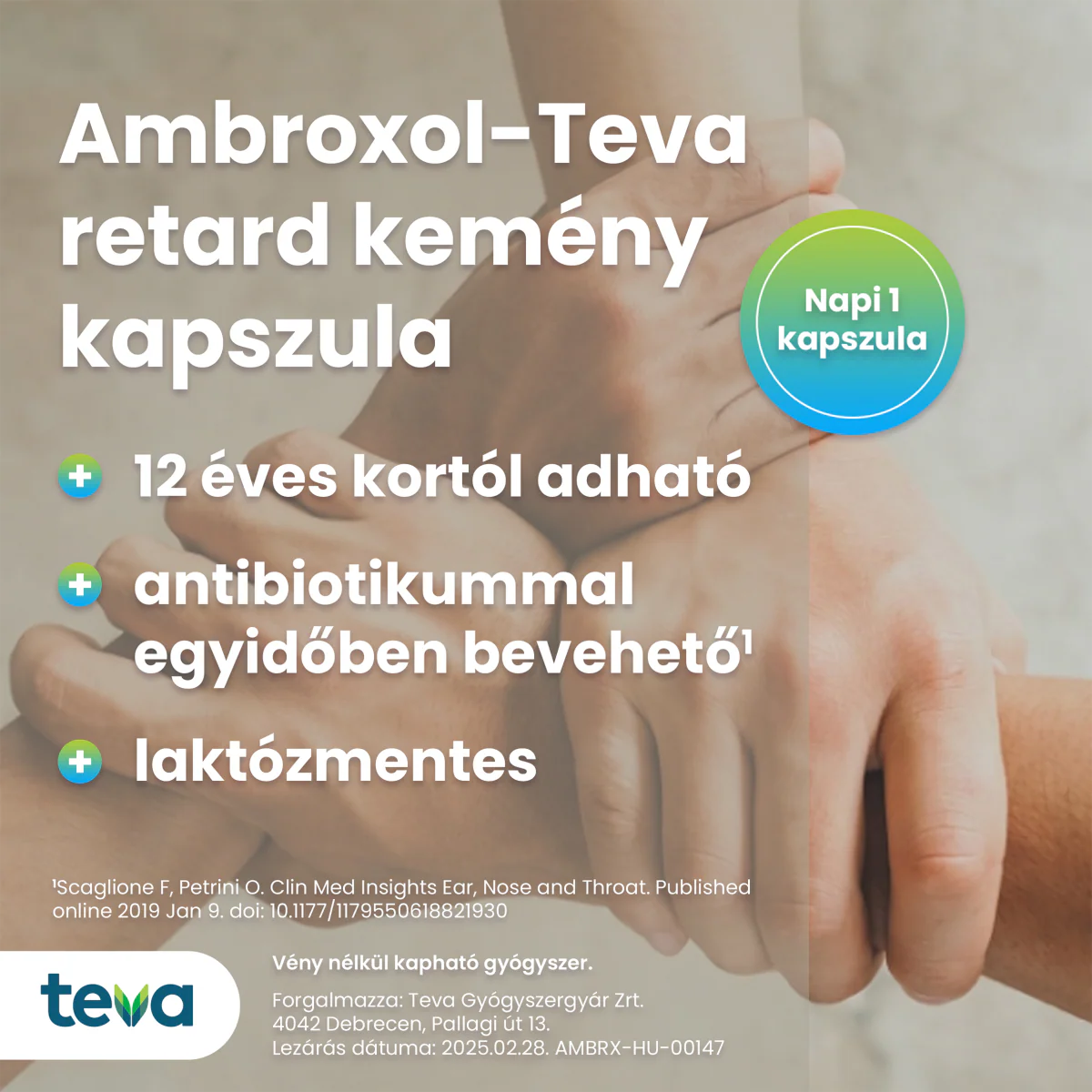 Ambroxol-Teva 75 mg retard kemény kapszula 10x - Image 13