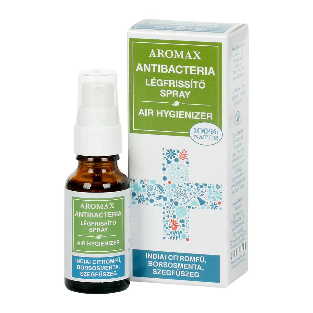 Aromax antifluenza légfrissítő spray citrom-borsmenta-szegfűszeg 20ml