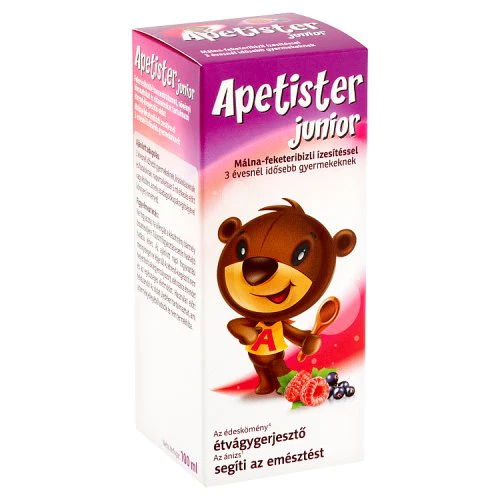 Apetister Junior oldat málna-feketeribizli 100ml - Image 3