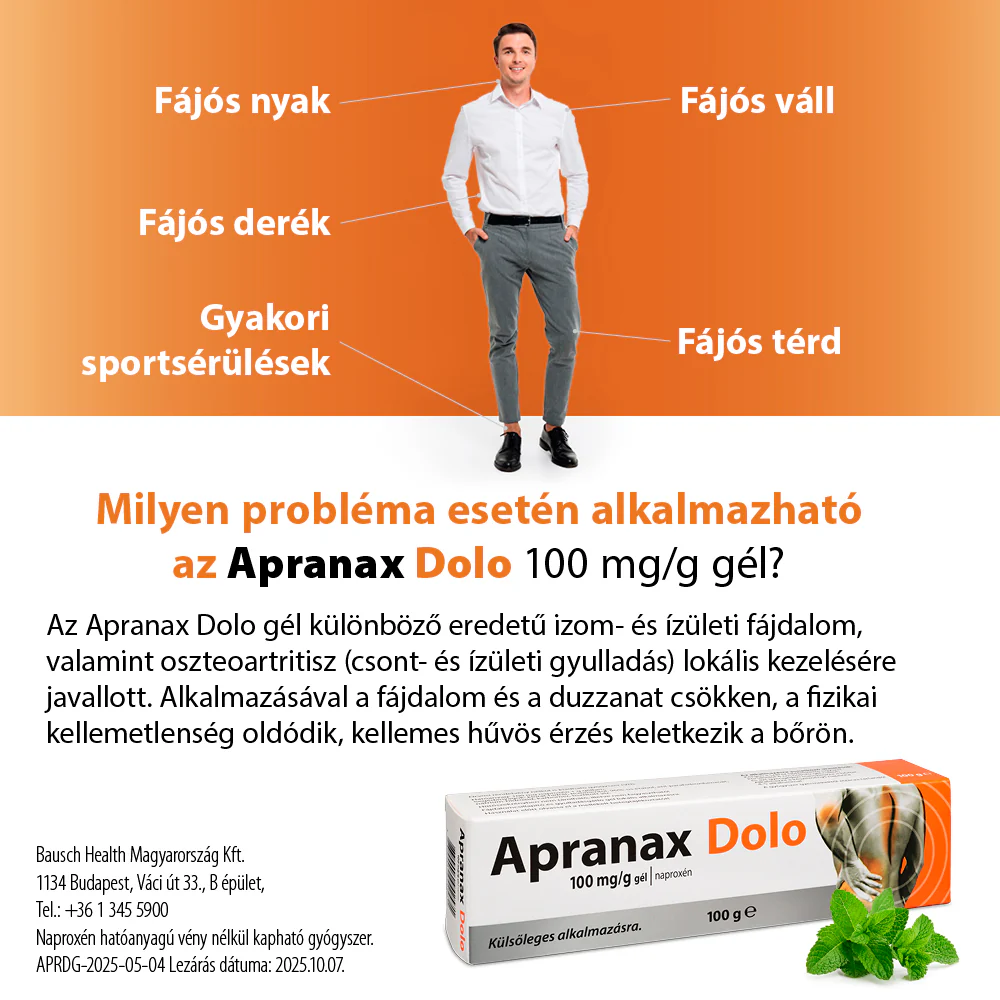 Apranax Dolo 100 mg/g gél 100g - Image 7