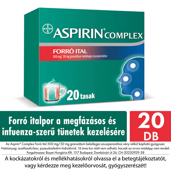 Aspirin Complex forró italpor 20 db - Image 2