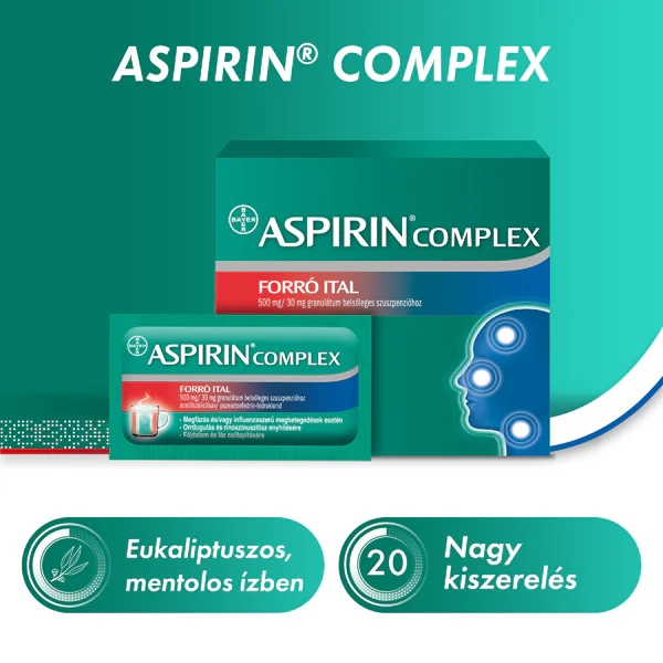 Aspirin Complex forró italpor 20 db - Image 3