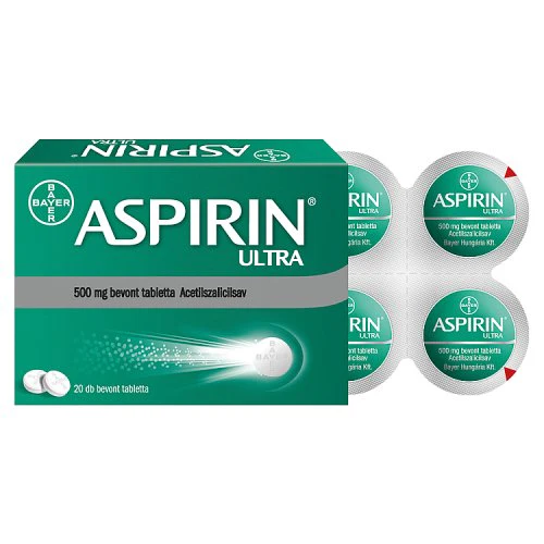 Aspirin Ultra 500 mg bevont tabletta 20 db - Image 2
