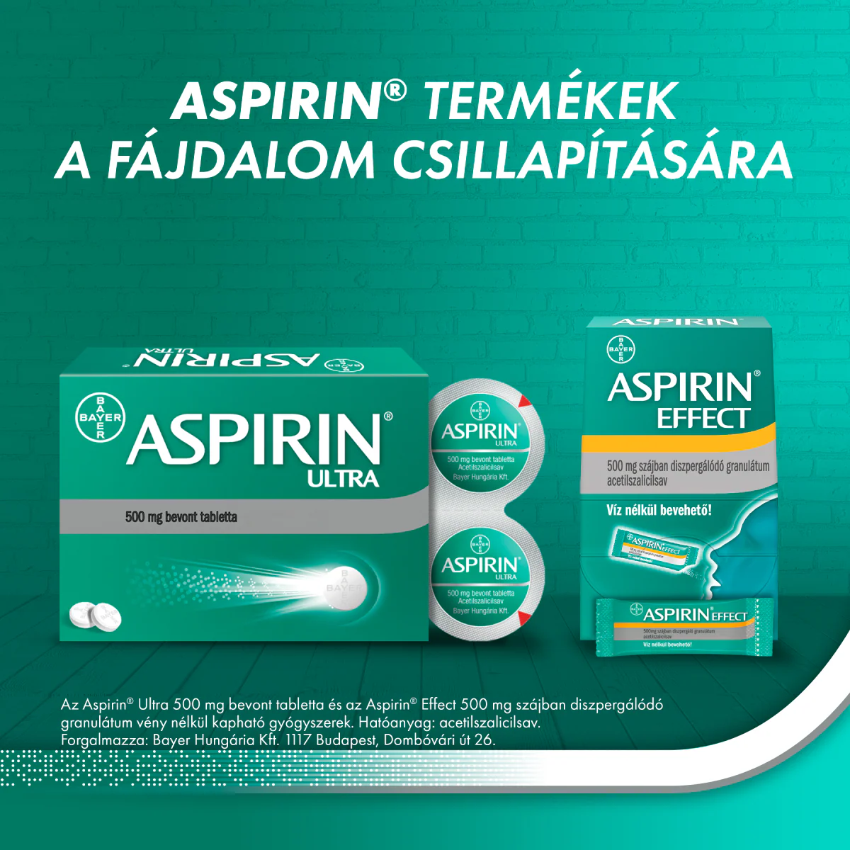 Aspirin Ultra 500 mg bevont tabletta 40 db - Image 13