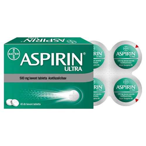 Aspirin Ultra 500 mg bevont tabletta 40 db - Image 2