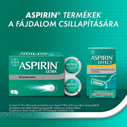 Aspirin Ultra 500 mg bevont tabletta 40 db - Image 7
