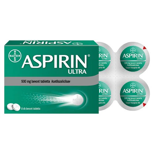 Aspirin Ultra 500 mg bevont tabletta 8 db - Image 2
