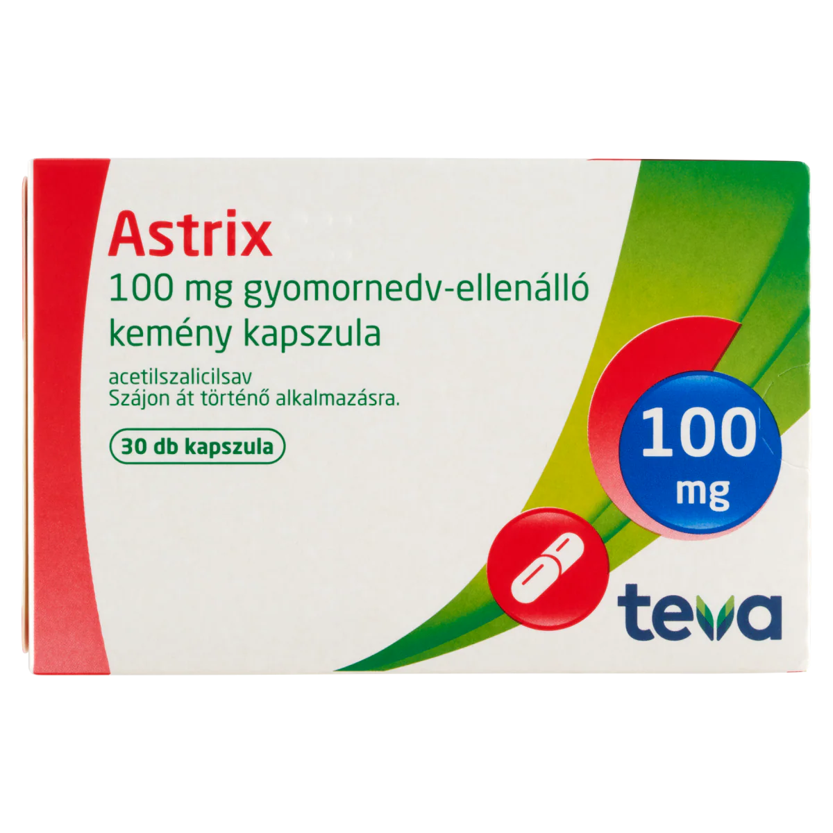 Astrix 100 mg gyomornedv-ellenálló kemény kapszula 30 db - Image 7