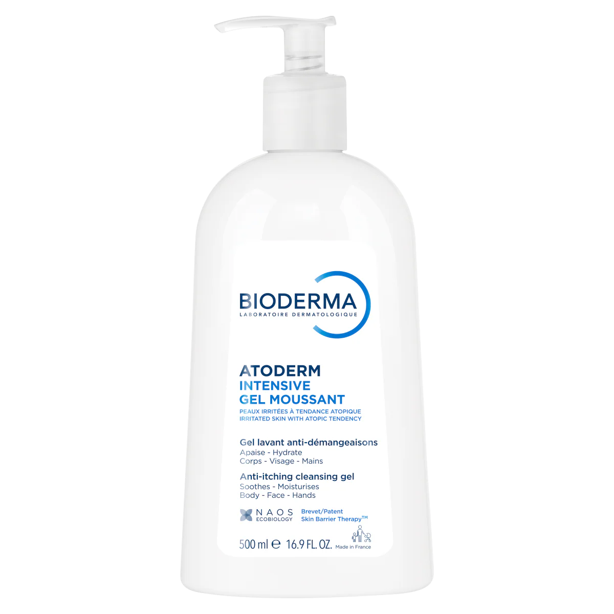 BIODERMA Atoderm Intensive gel moussant 500ml - Image 3
