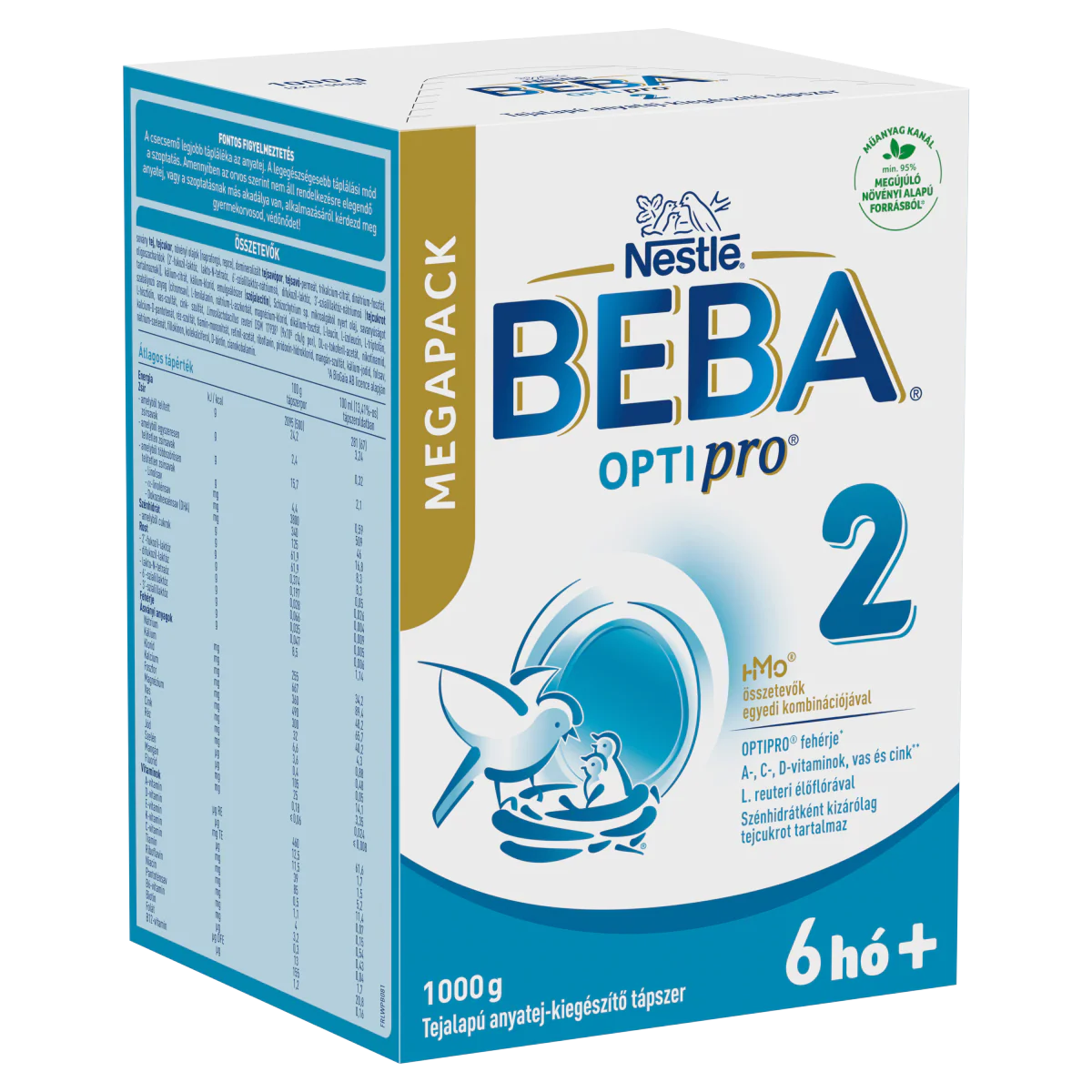 BEBA OPTIpro 2 tápszer Mega Pack 12 hónapos kortól 1000g - Image 3