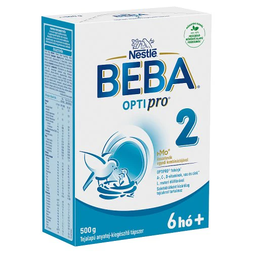 BEBA OPTIpro 2 tejalapú anyatej-kiegészítő tápszer 500g - Image 3