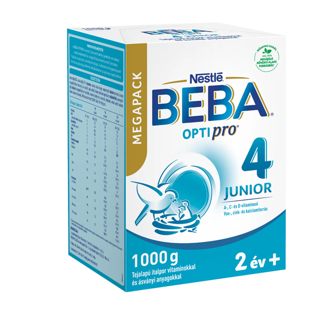 BEBA OPTIpro 4 Junior tejalapú italpor Mega Pack 2 éves kortól 1000g - Image 5