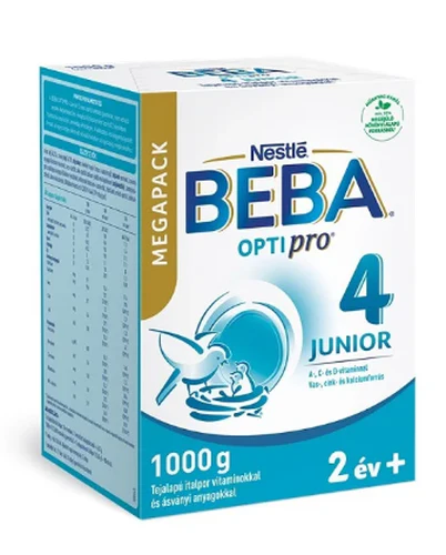 BEBA OPTIpro 4 Junior tejalapú italpor 2 éves kortól 600g