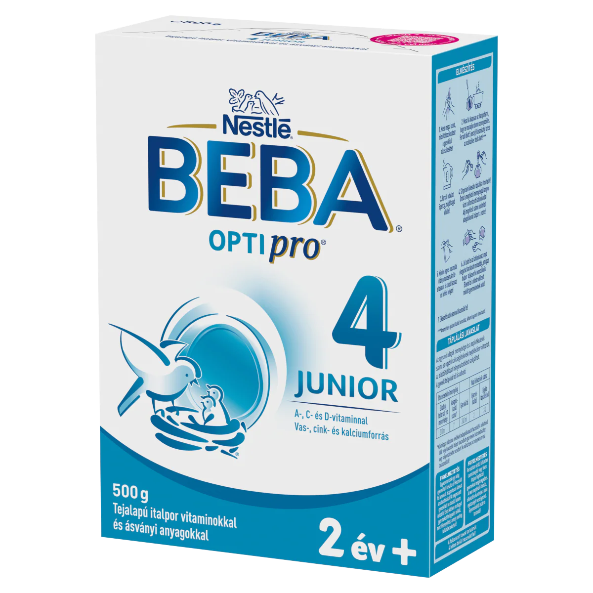 BEBA OPTIpro 4 Junior tejalapú italpor vitaminokkal és ásványi anyagokkal 500g - Image 4