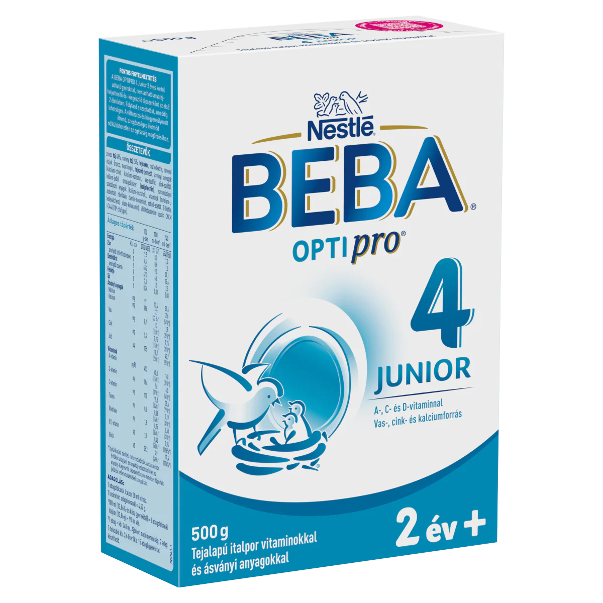 BEBA OPTIpro 4 Junior tejalapú italpor vitaminokkal és ásványi anyagokkal 500g - Image 6