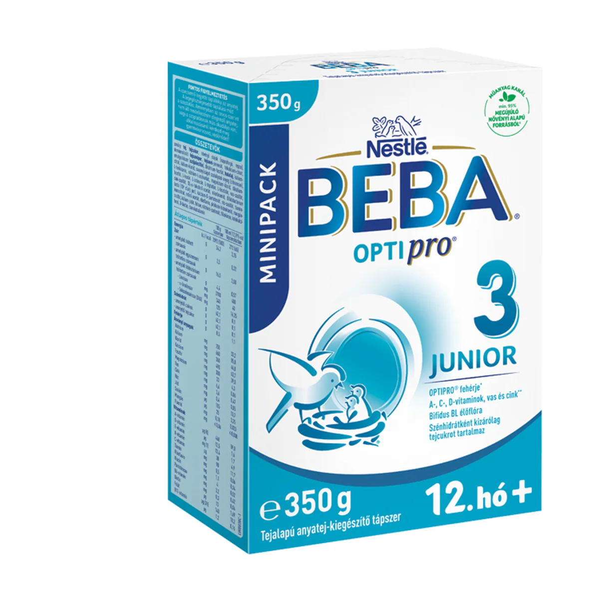 BEBA OPTIpro Junior 1 tejalapú tápszer 12 hónapos kortól (350g) - Image 4